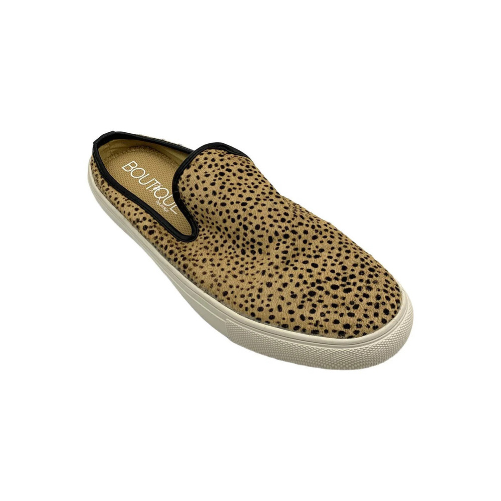 Boutique by Corkys Women's Abbott Slip-On Mules Speckled Tan - Medium